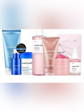 Medicube Glow Skincare Set | Includes 8 TOP-SELLING Products (700)